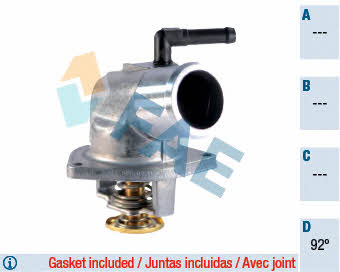 FAE 5321692 Thermostat, coolant 5321692