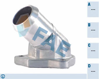 FAE 54319 Coolant pipe flange 54319