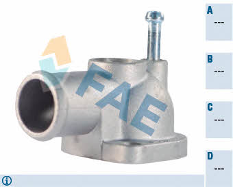 FAE 54320 Coolant pipe flange 54320