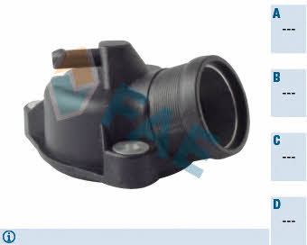 FAE 54340 Coolant pipe flange 54340