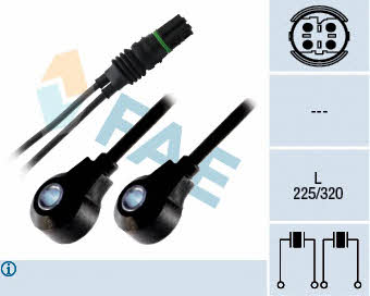 FAE 60222 Knock sensor 60222