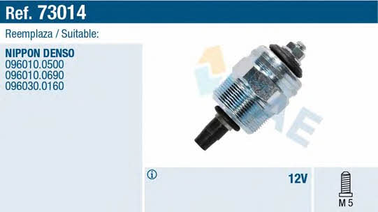 FAE 73014 Injection pump valve 73014