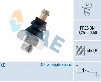 FAE 10250 Oil pressure sensor 10250