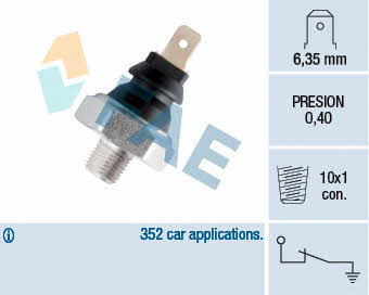 FAE 11060 Oil pressure sensor 11060