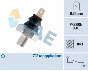 FAE 11070 Oil pressure sensor 11070