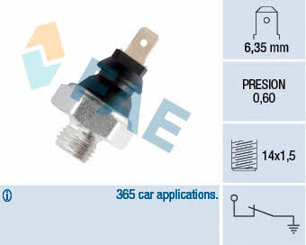 FAE 11260 Oil pressure sensor 11260
