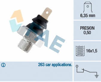 FAE 11270 Oil pressure sensor 11270
