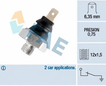 FAE 11400 Oil pressure sensor 11400