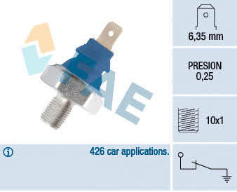 FAE 11690 Oil pressure sensor 11690