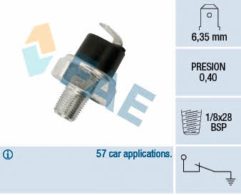 FAE 11730 Oil pressure sensor 11730