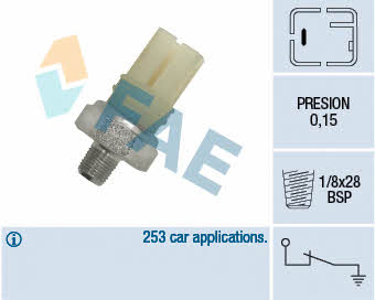 FAE 12420 Oil pressure sensor 12420