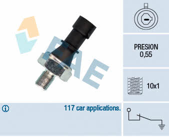 FAE 12436 Oil pressure sensor 12436