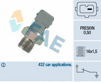 FAE 12460 Oil pressure sensor 12460