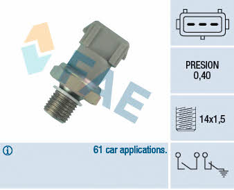 FAE 12500 Oil pressure sensor 12500
