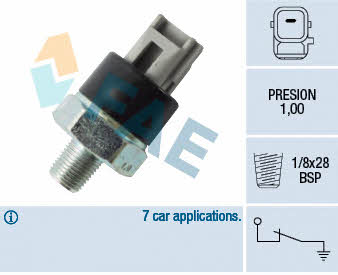FAE 12545 Oil pressure sensor 12545