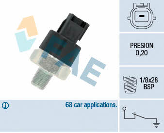 FAE 12555 Oil pressure sensor 12555
