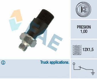 FAE 12600 Oil pressure sensor 12600