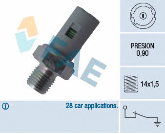 FAE 12635 Oil pressure sensor 12635