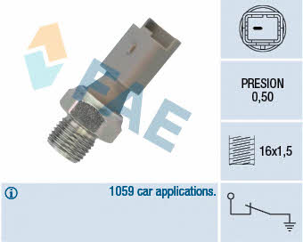 FAE 12640 Oil pressure sensor 12640