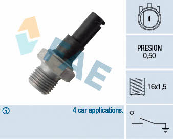 FAE 12642 Oil pressure sensor 12642