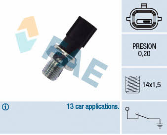 FAE 12702 Oil pressure sensor 12702