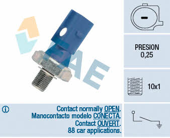 FAE 12870 Oil pressure sensor 12870