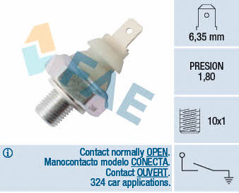 Oil pressure sensor FAE 12910