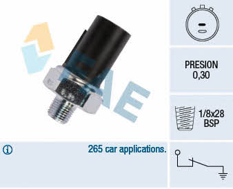FAE 12990 Oil pressure sensor 12990