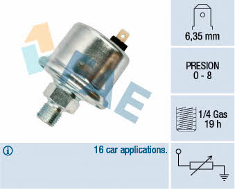 FAE 14040 Oil pressure sensor 14040