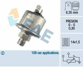 FAE 14560 Oil pressure sensor 14560
