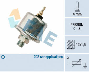 FAE 14730 Oil pressure sensor 14730