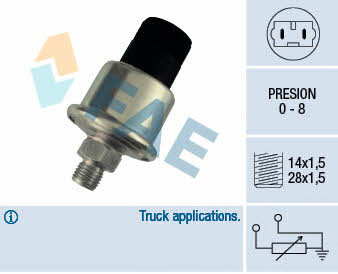 FAE 14850 Oil pressure sensor 14850