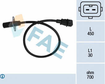 FAE 79001 Crankshaft position sensor 79001