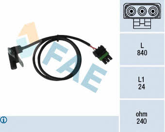 FAE 79025 Crankshaft position sensor 79025