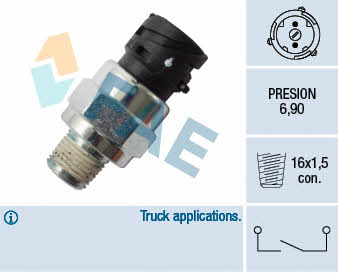 FAE 18119 Pressure Switch, axle load limitation 18119