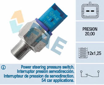 FAE 18502 Oil pressure sensor 18502