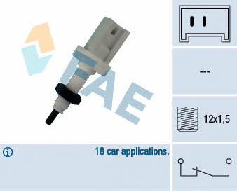 FAE 24370 Brake light switch 24370