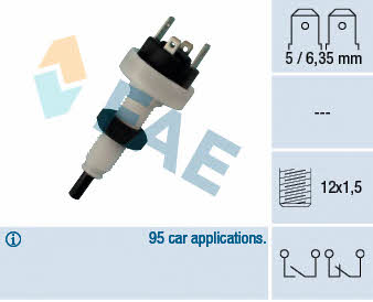 FAE 24390 Brake light switch 24390