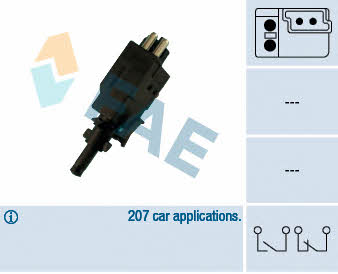 FAE 24590 Brake light switch 24590