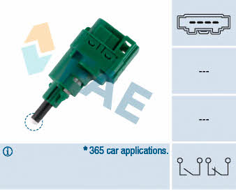 FAE 24762 Brake light switch 24762