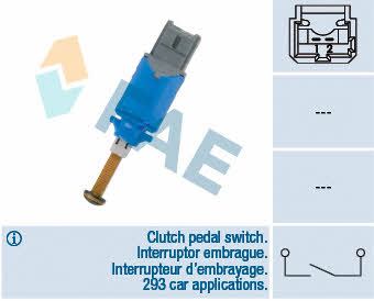 FAE 24901 Switch, clutch control (cruise control) 24901