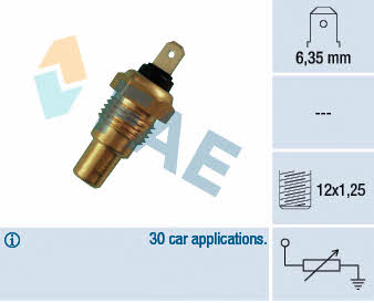 FAE 31680 Coolant temperature sensor 31680