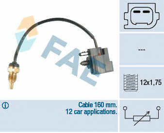 FAE 32426 Coolant temperature sensor 32426 32426 FAE Coolant temperature sensor