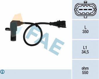 FAE 79069 Crankshaft position sensor 79069
