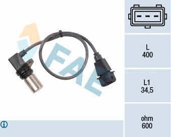 FAE 79072 Crankshaft position sensor 79072