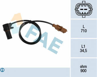 FAE 79077 Crankshaft position sensor 79077