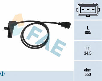 FAE 79078 Crankshaft position sensor 79078