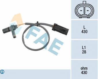 FAE 79190 Crankshaft position sensor 79190