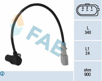 FAE 79198 Crankshaft position sensor 79198
