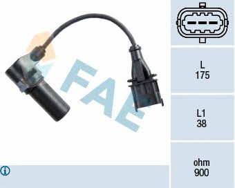 FAE 79222 Crankshaft position sensor 79222